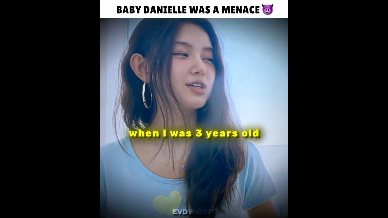 BABY DANI WAS EVIL 💀 #njz #newjeans #kpop #kpopfunny #memes