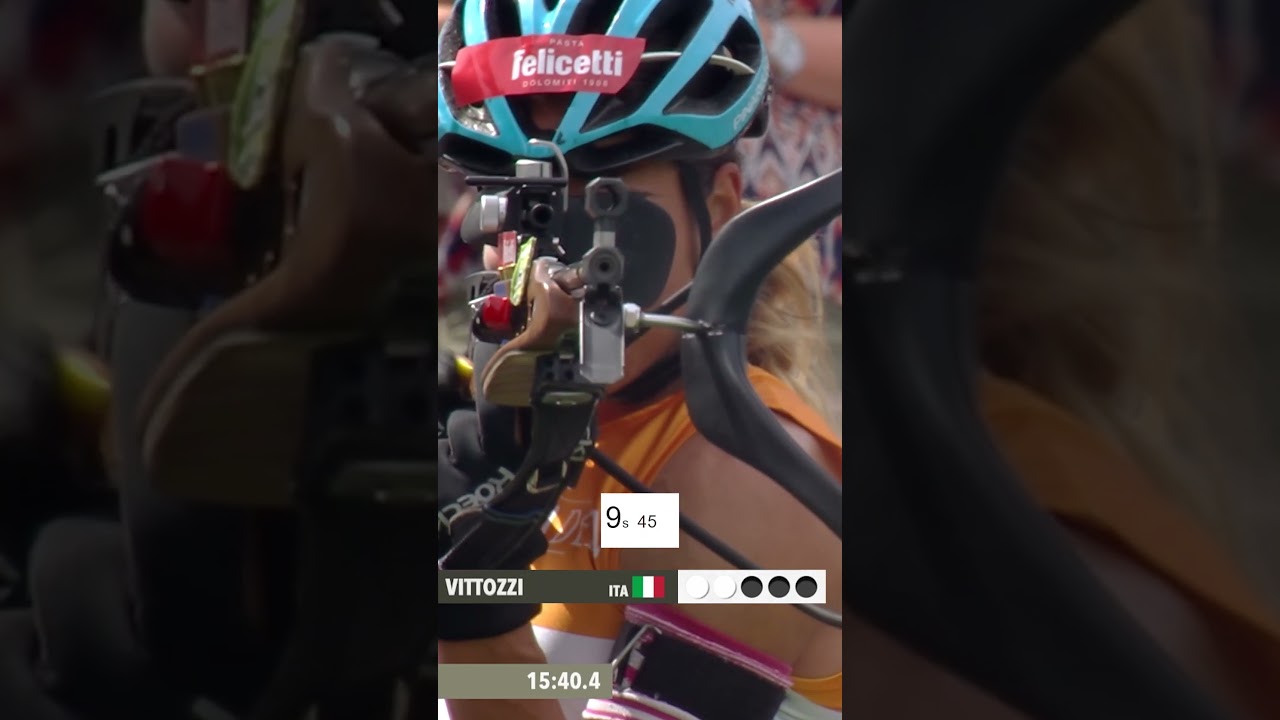 When Lisa Vittozzi decided to go full speed #biathlon