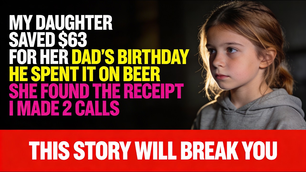 My Daughter Saved $63 for Her Dad's Birthday. He Spent It on Beer. She Found the Receipt