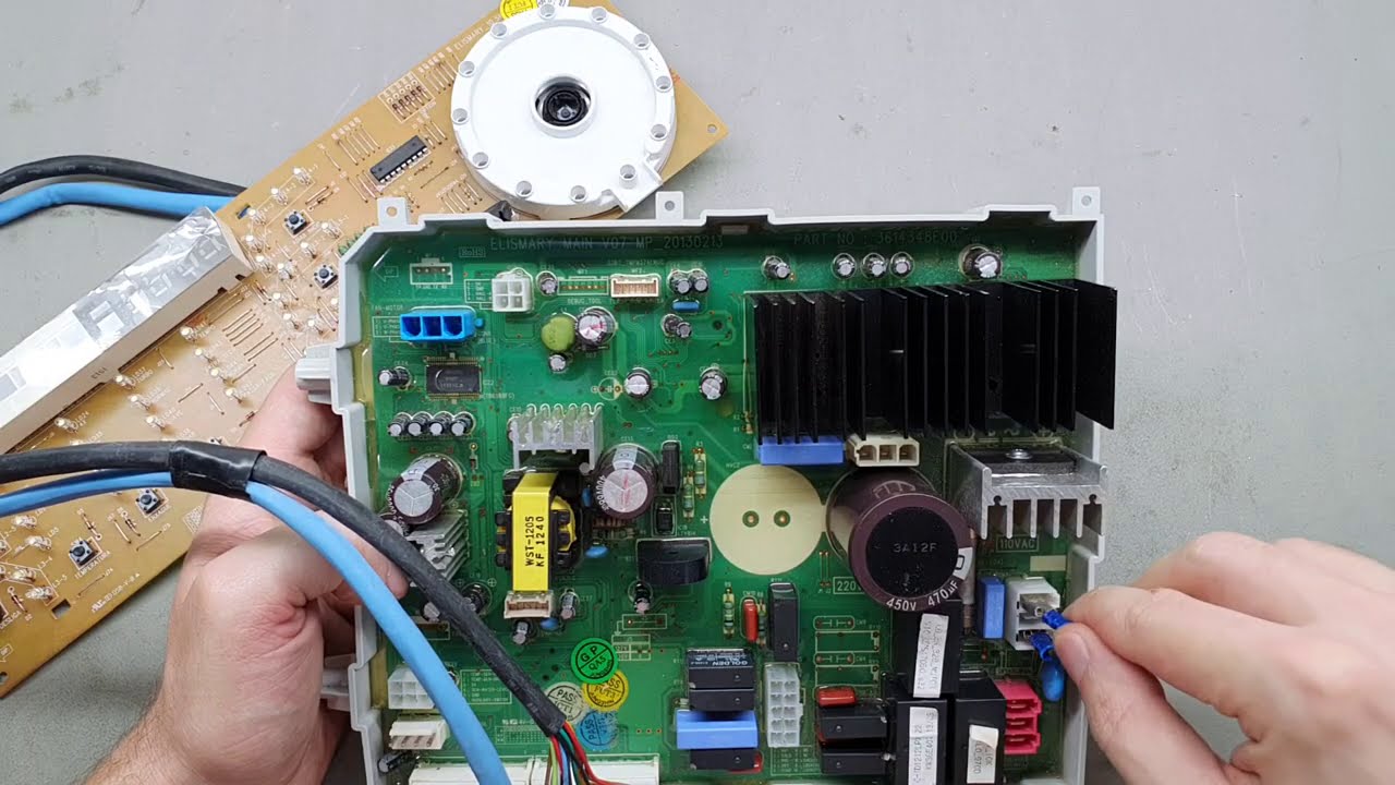 CONSERTO DE PLACA LAVA E SECA