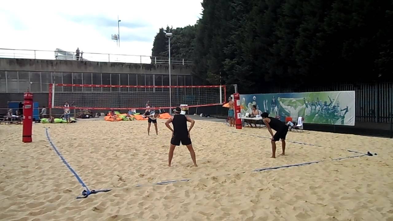 Crystal Palace Beach Volleyball Club - Beach Series III - Men's Semi Finals Set. 2 - 18 August 13