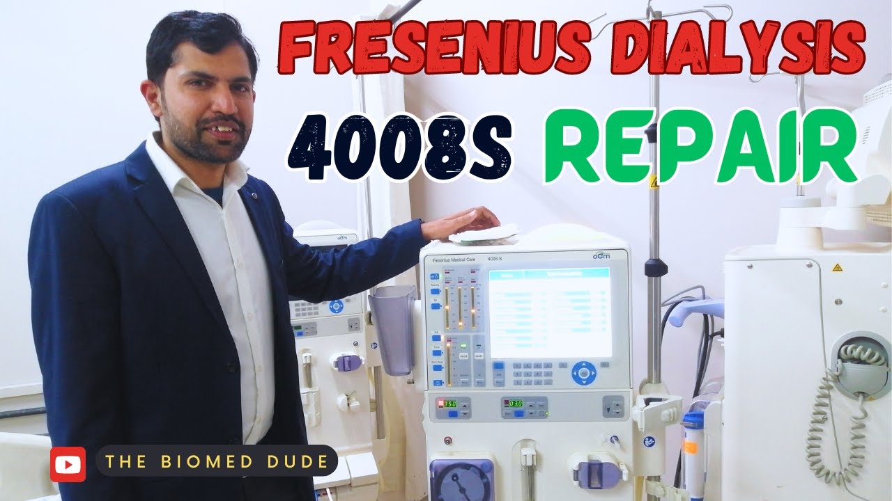 How to repair Dialysis machine | Fresenius Medical Care 4008s | The Biomed Dude #dialysis #repair