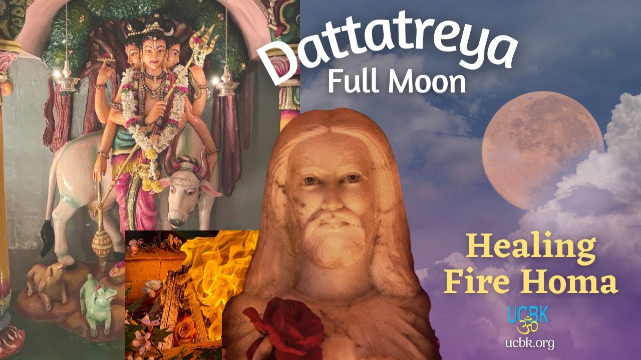 Special Full Moon Dattatreya Healing Homa (ceremony) - 12-3-2025 📱