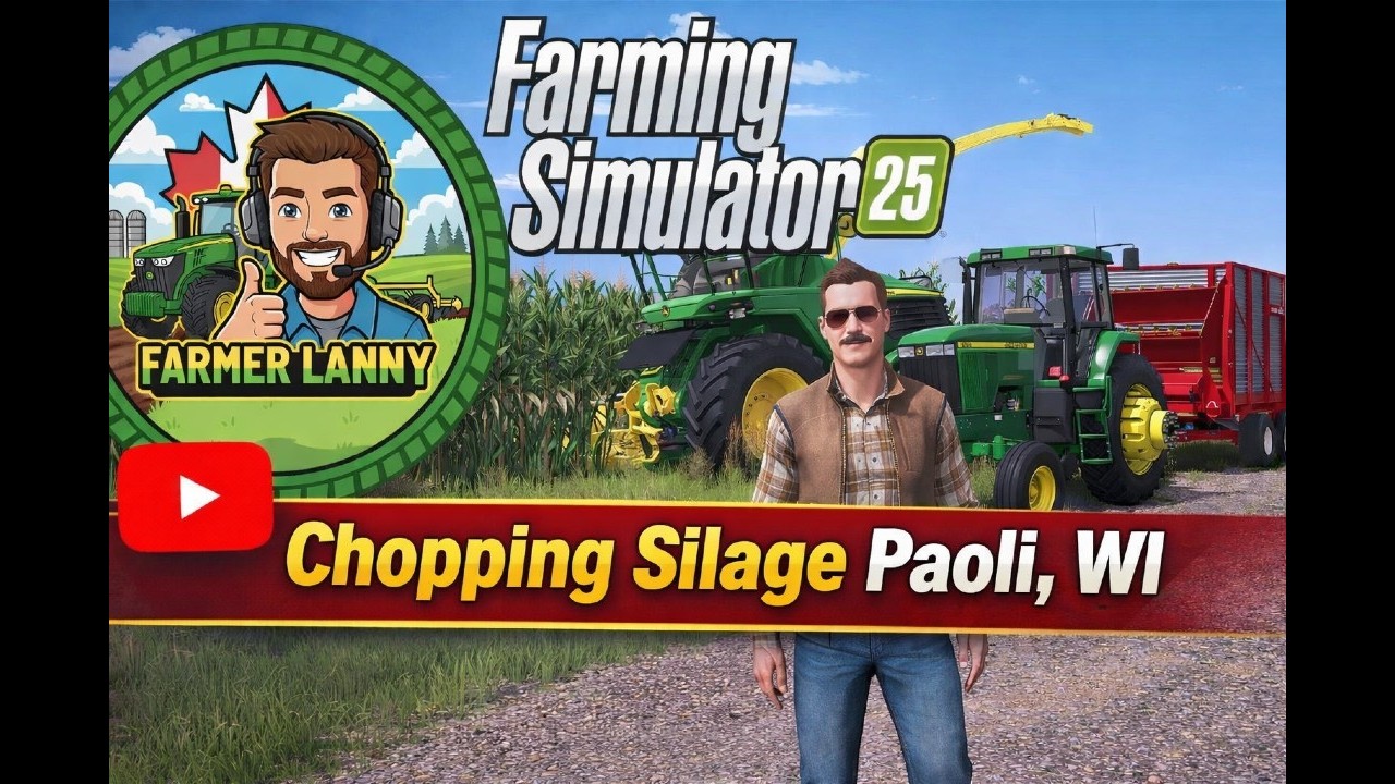 🔴 LIVE – Chopping Corn in Paoli, Wisconsin!