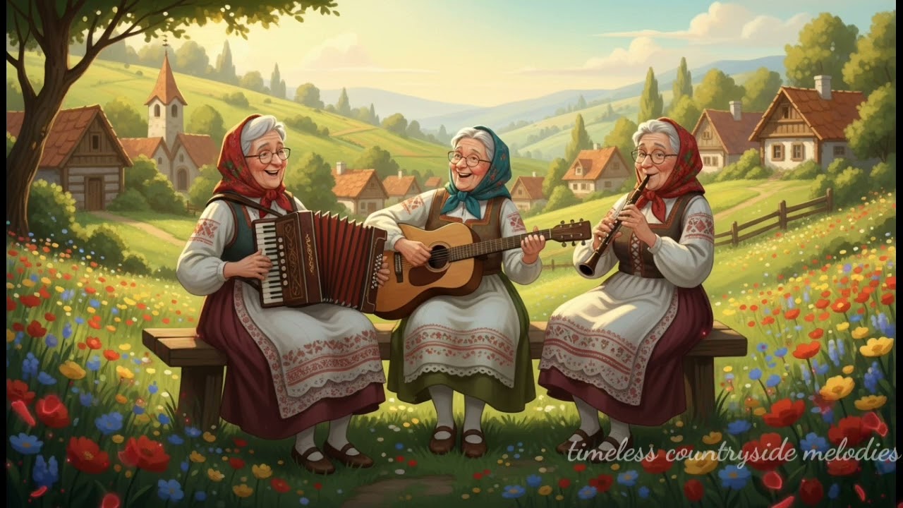 Gentle Village Folk Instrumental for Tea Time