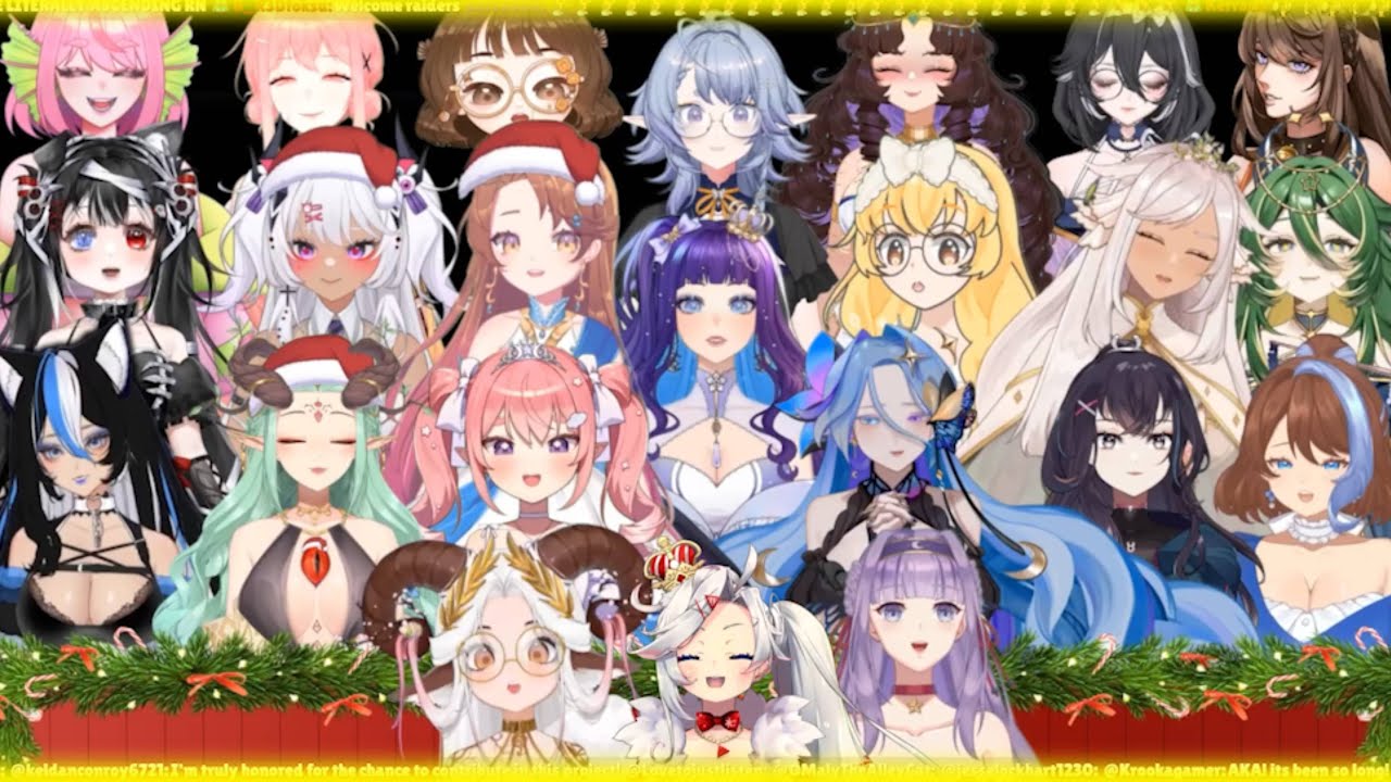 【23 Vtubers】 What Child is This/Ave Maria (from Obake PAM Christmas concert)