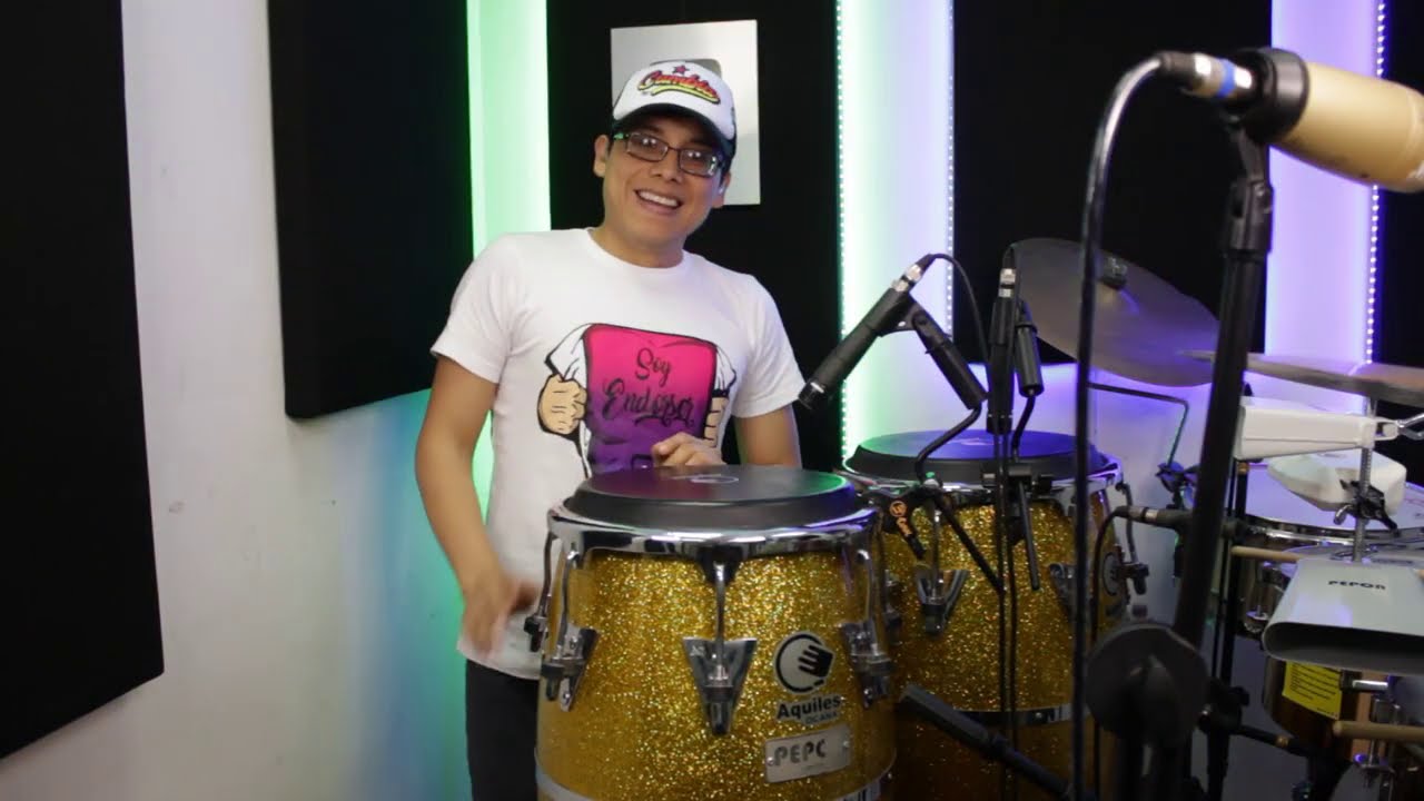 RITMO LAMBADA SOLO PERCUSION 130 BPM 2/2 ó 260 BPM 4/4 TIMBAL CONGAS BONGO