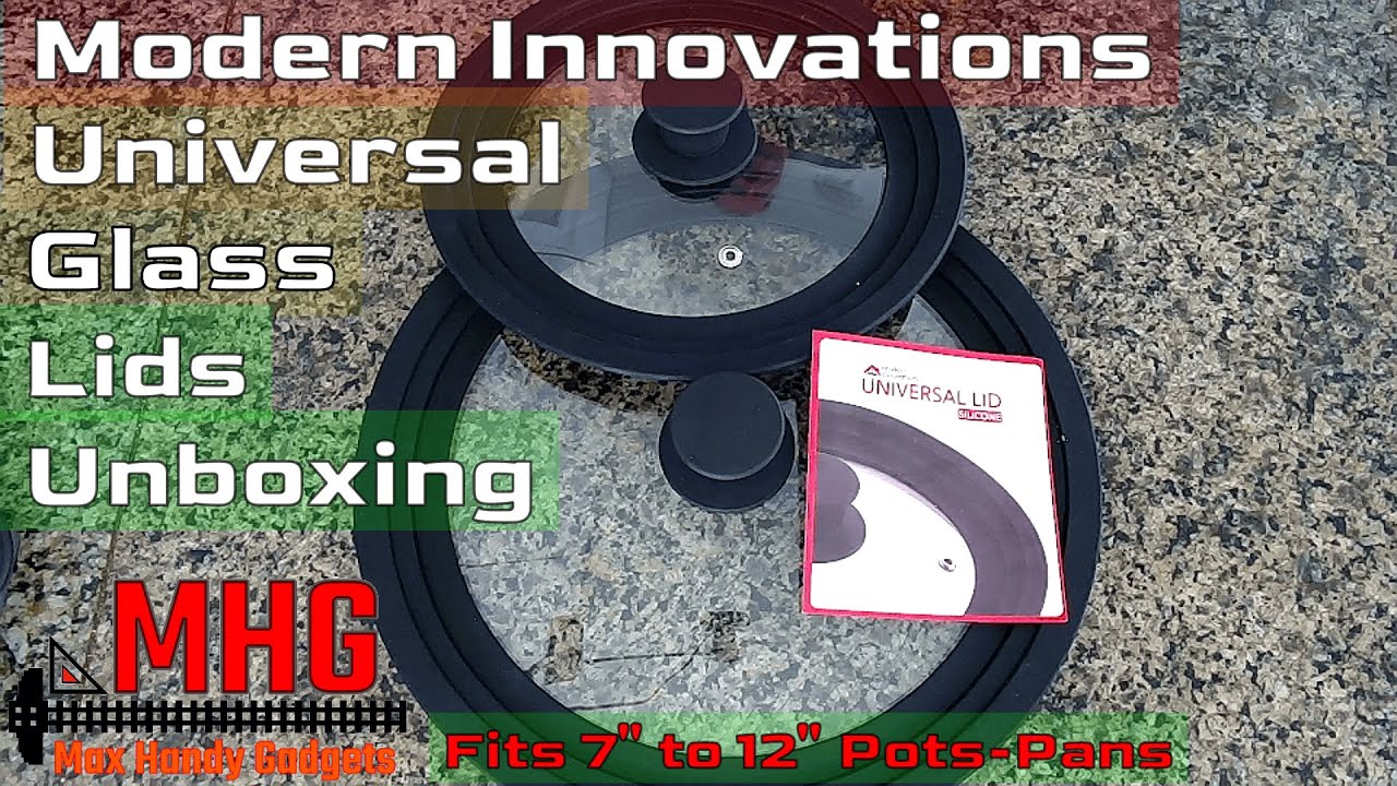 Modern Innovations Universal Glass Lids Unboxing, What's in the Box