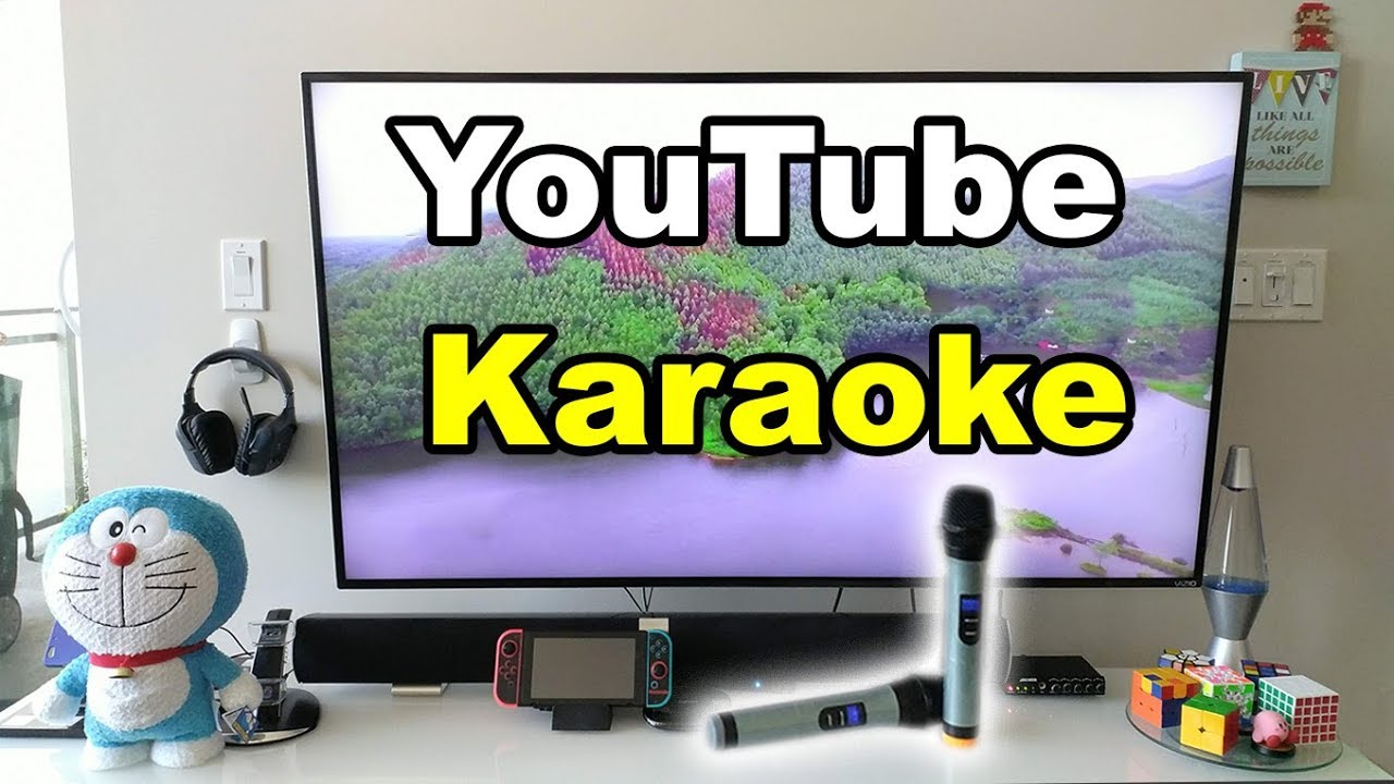 Беспроводные микрофоны для караоке-вечеринки на YouTube