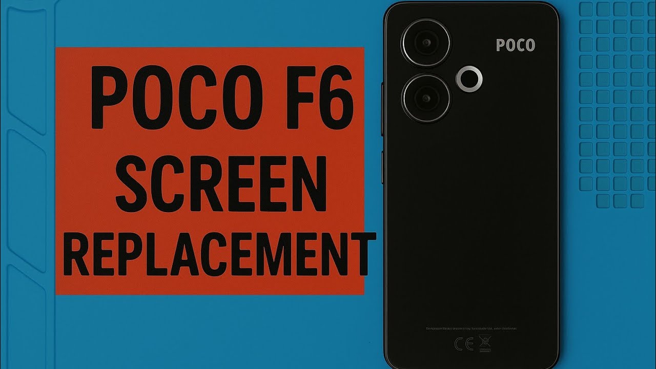 Poco F6 screen Replacement #24069PC21G #24069PC21
