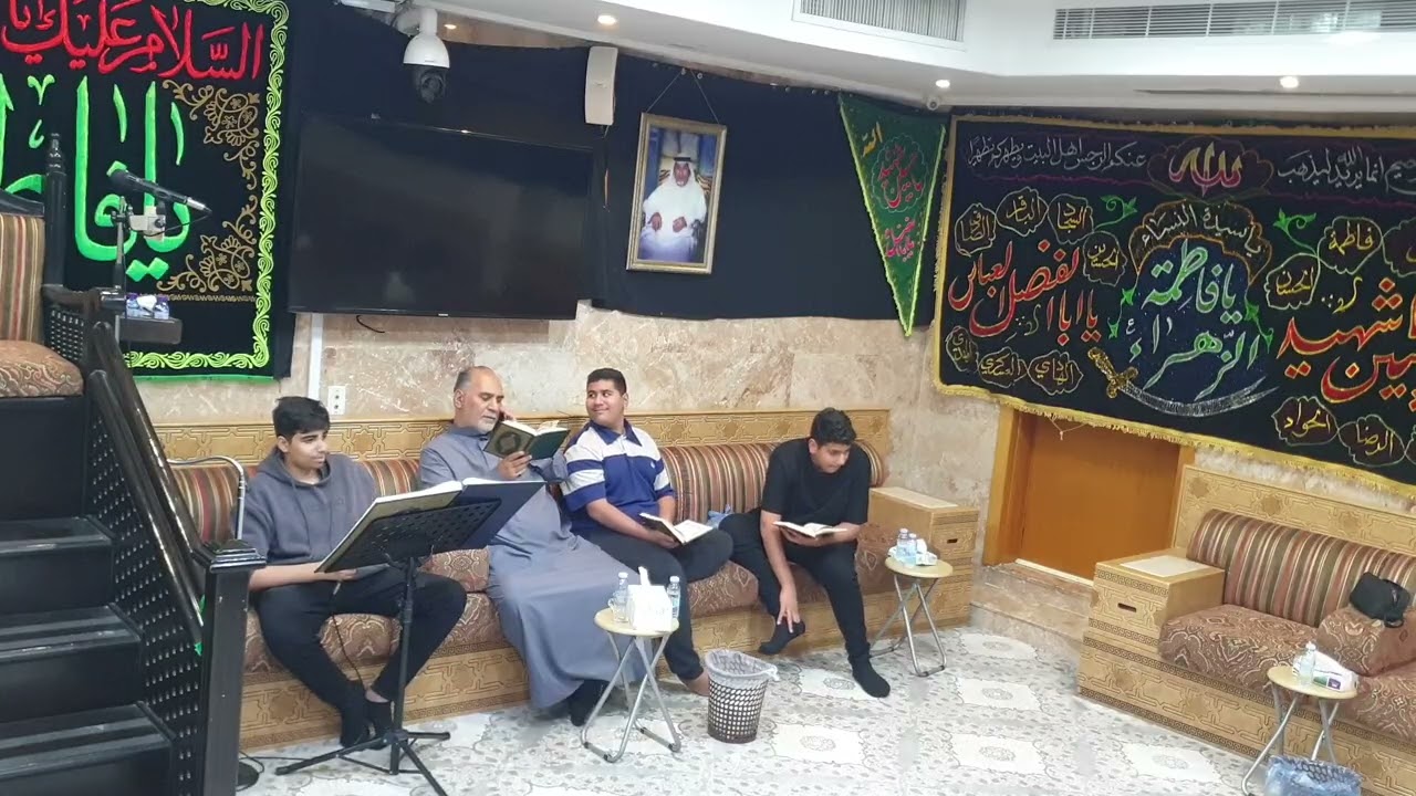 تعليم القران الكريم حسينية مكي بسنابس ليلة 22 رمضان 1447