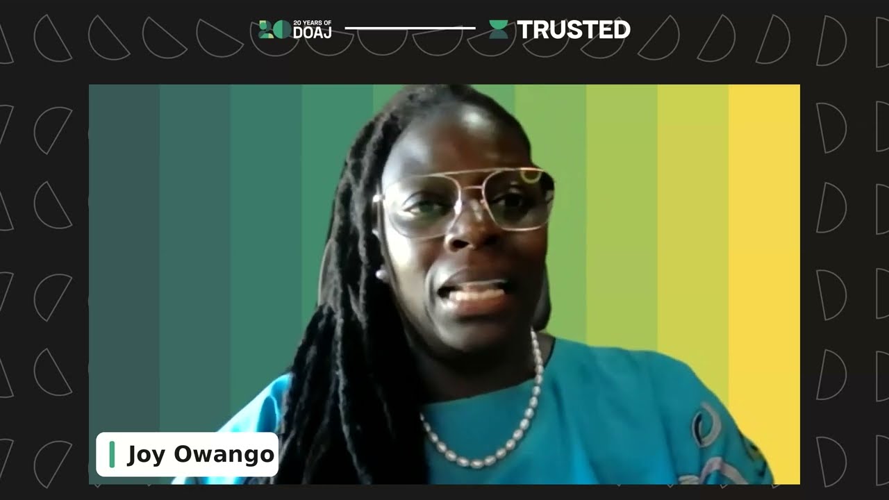 DOAJ at 20: Trusted Webinar recording 7 December 2023
