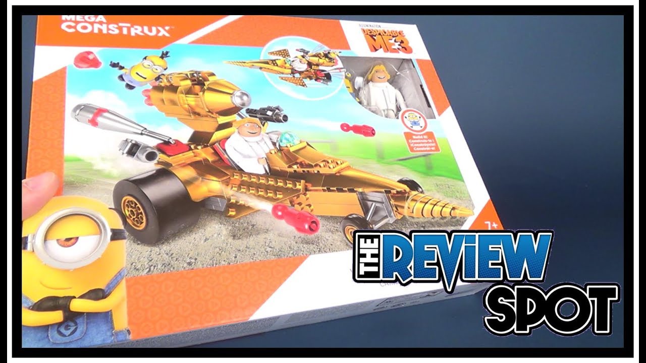 Toy Spot | Mattel Mega Construx Despicable Me 3 Dru's Transforming Car Building Set