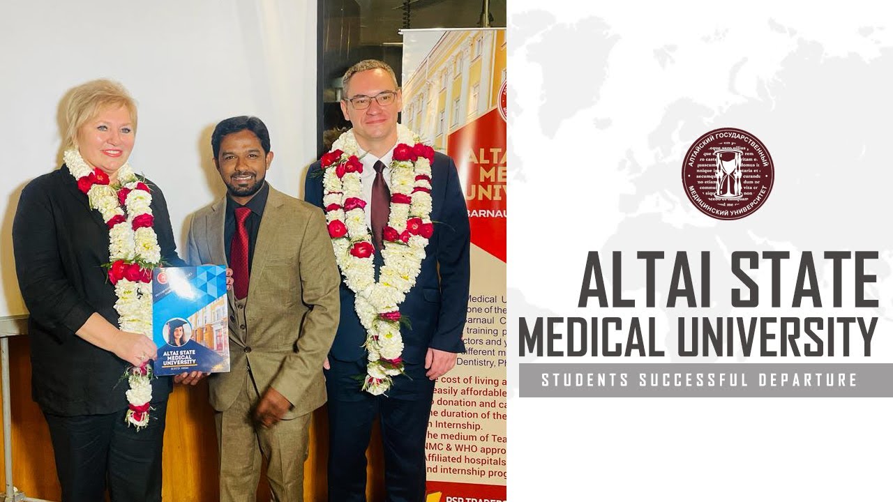 ALTAI STATE MEDICAL UNIVERSITY | STUDENTS SUCCESSFUL DEPARTURE | 2022