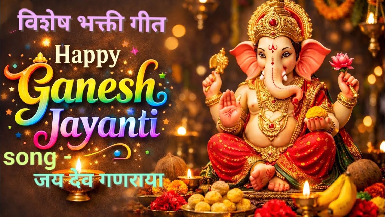 🔱गणेश जयंती विशेष भक्ती गीत 🔱