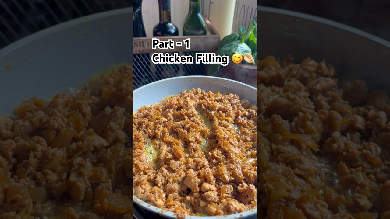 Chicken Filling for Sha Phaley 🥟 | Easy & Flavorful | Gags Kitchen