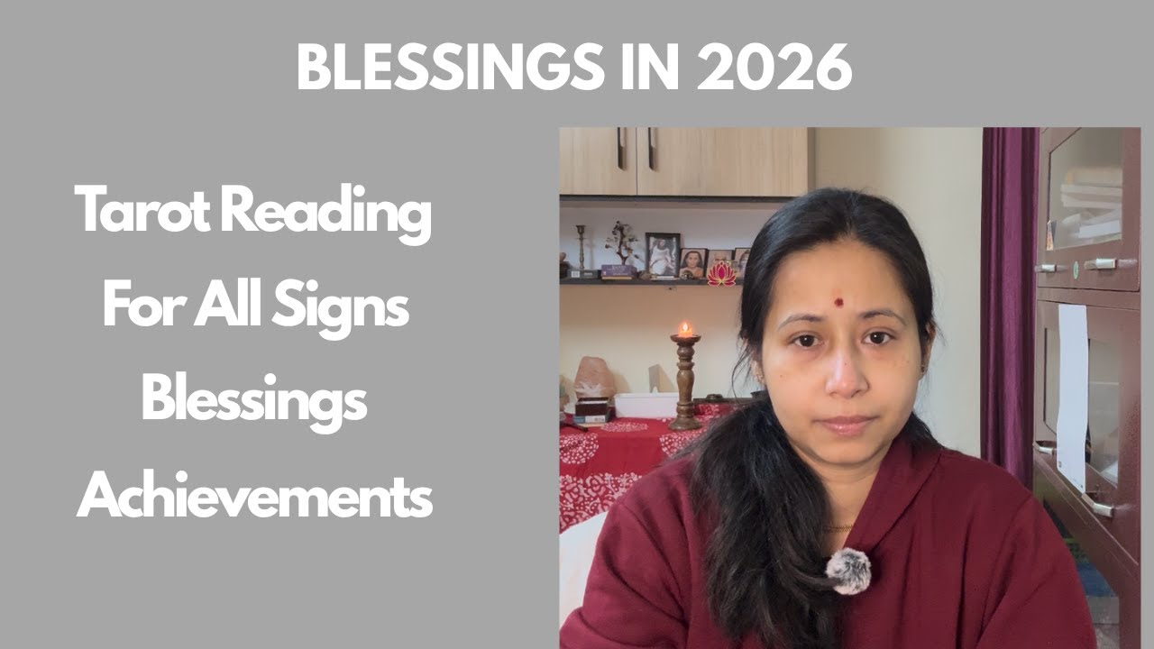 🕉️ ✨BLESSINGS ✨ You're About to Receive in 2026 🔮 All Signs 🔮 Tarot guidance 🕉️ #tarot #hindi