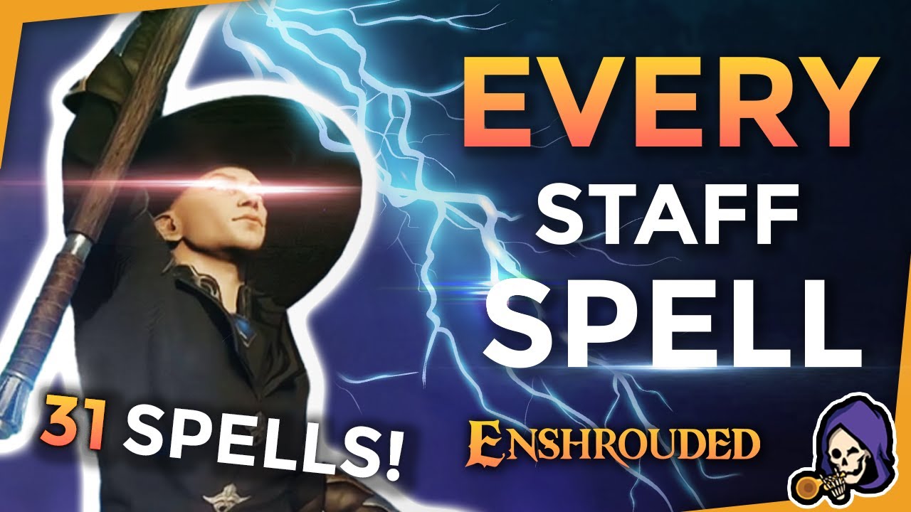 ALL Staff Spells in Enshrouded 2026 | Ultimate Magic Casting Combat Showcase w/ Locations