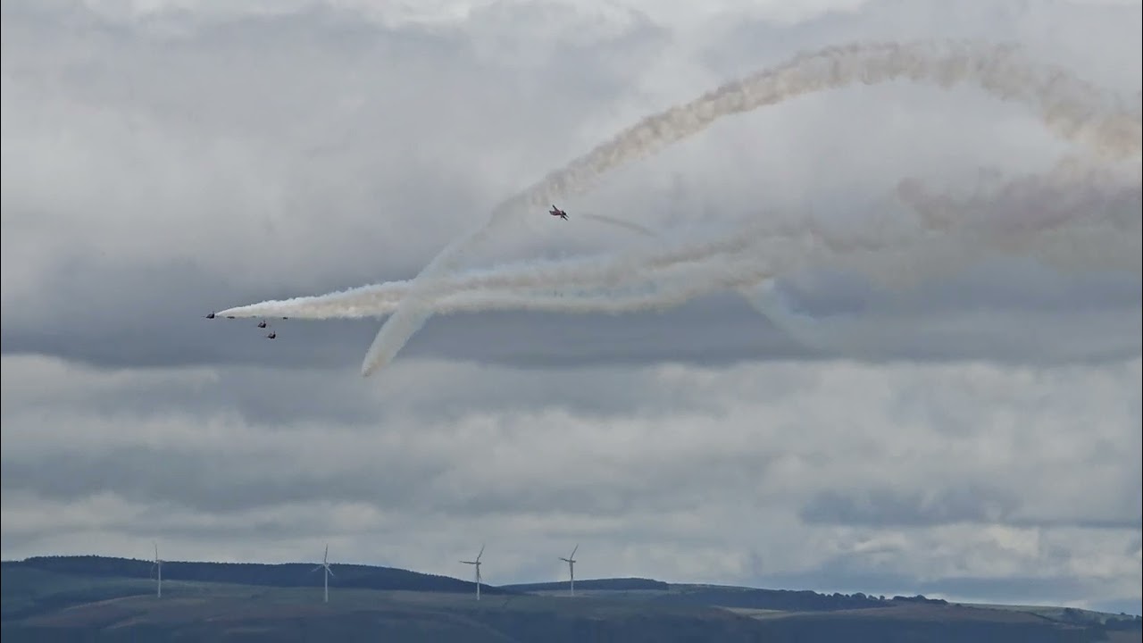 Wales Airshow 2025 -  Part 1 The Red Arrows 