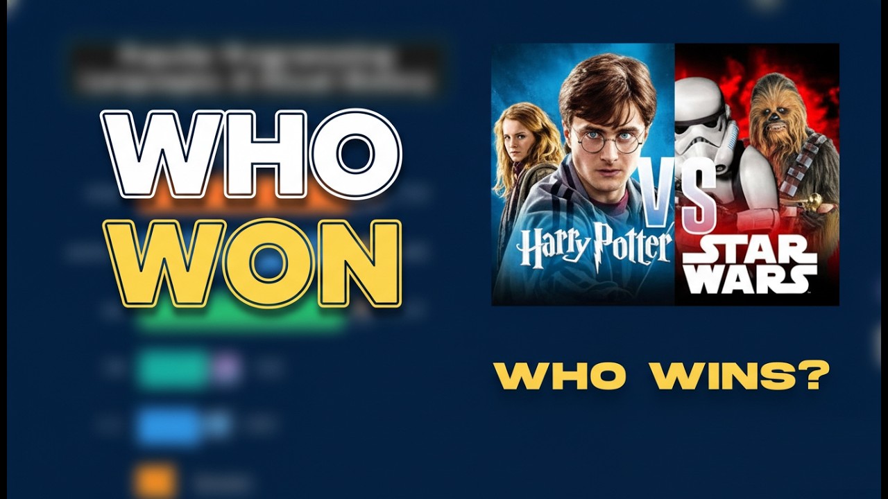 Harry Potter vs Star Wars — Who Dominated? 🔥