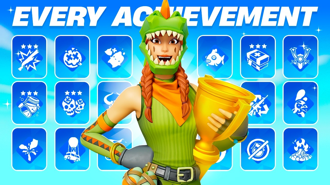 Я получил ВСЕ достижения в Fortnite