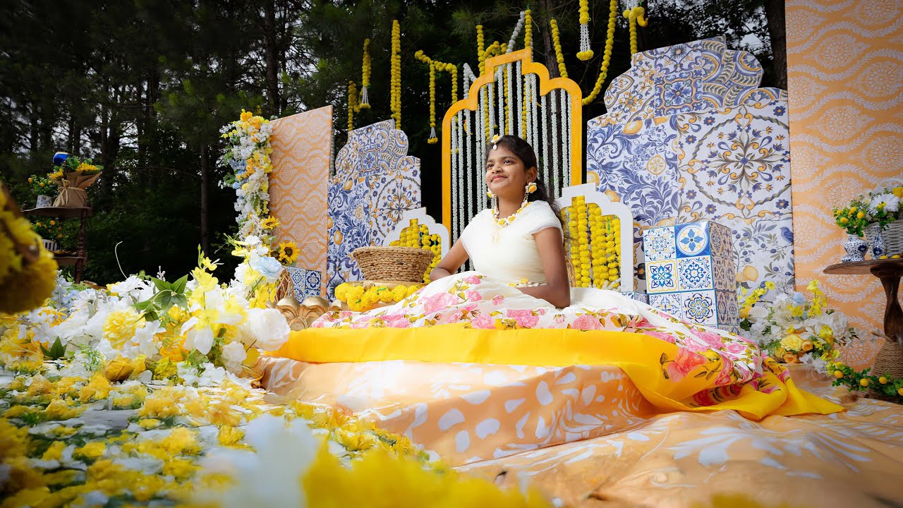Rishitha Half Saree Ceremony Sneak Peak- Atlanta, GA