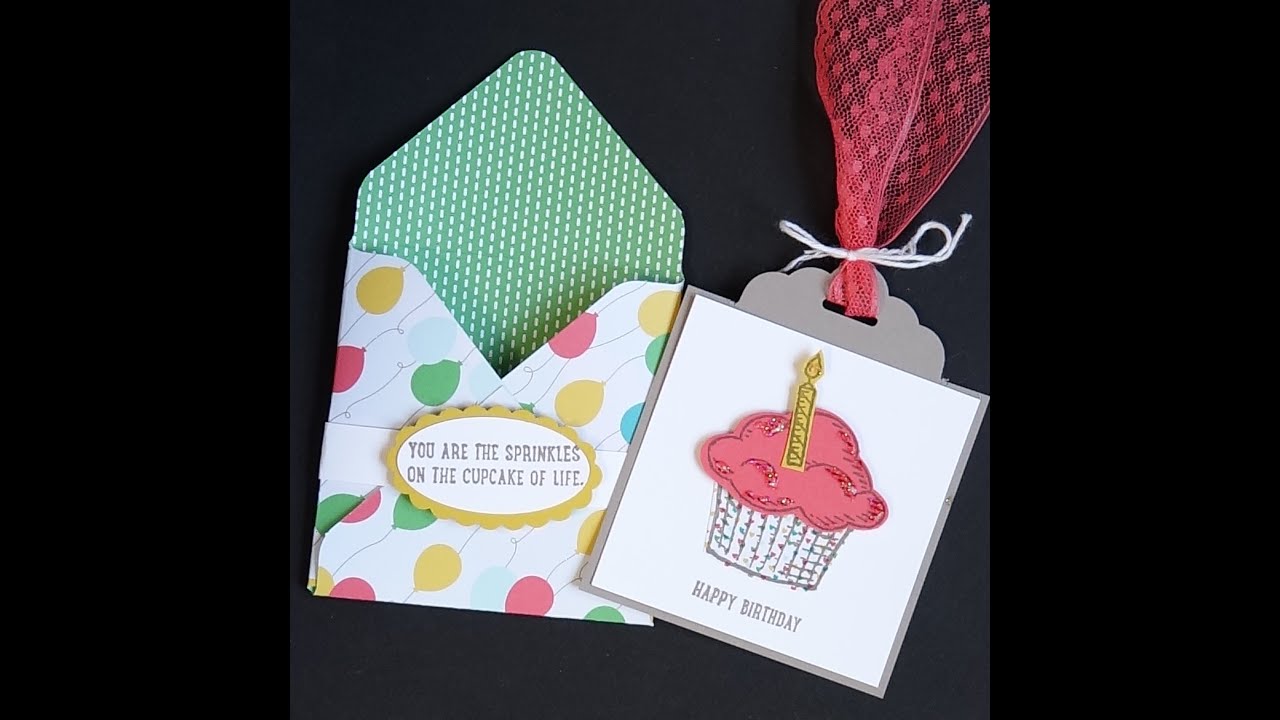 Stampin' Up! Sprinkles of Life Gift Card Holder