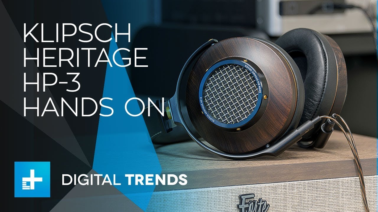 Klipsch Heritage HP-3 Headphones - Hands On Review