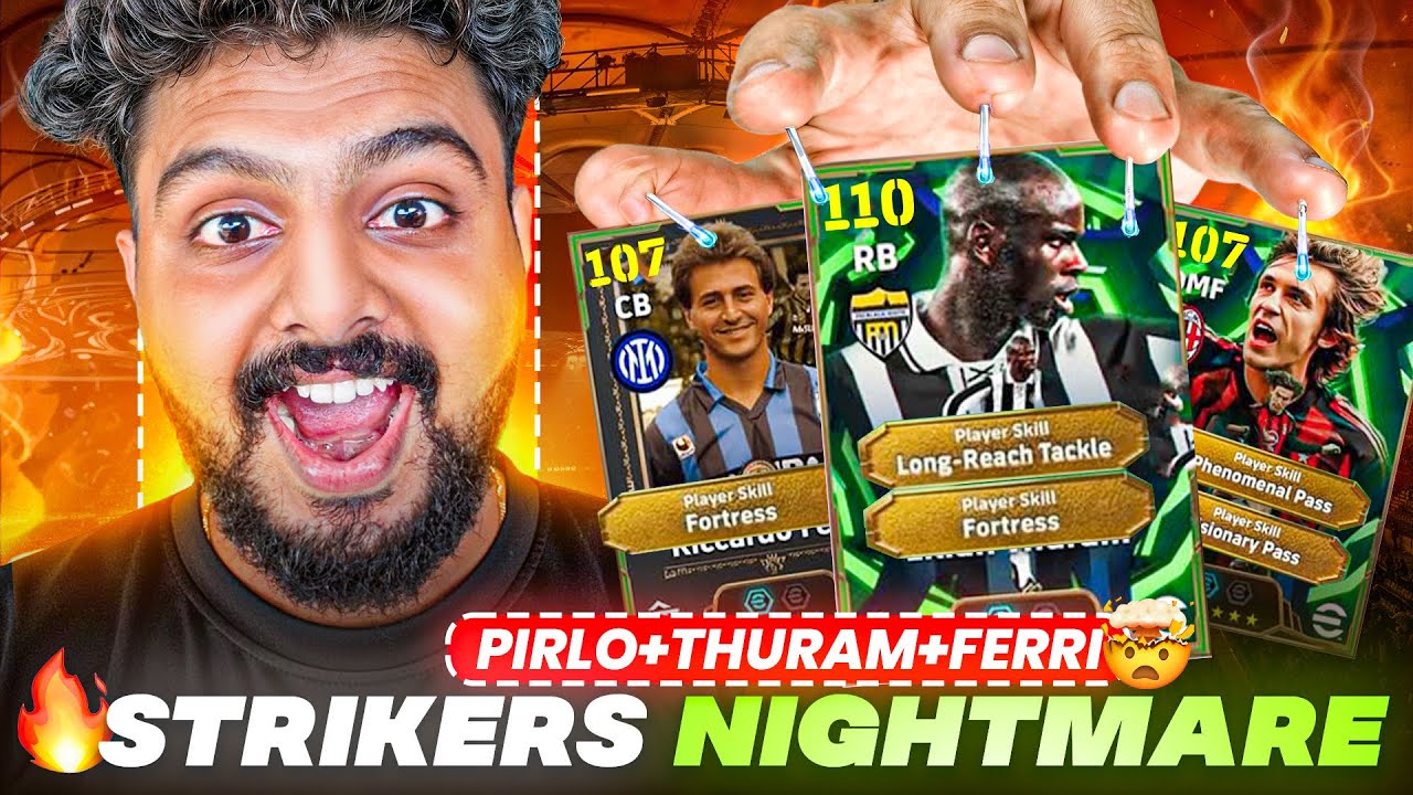 110 CB THURAM - MOST RUTHLESS DEFENDER🔥🥶 ITALIAN GUARDIANS 107 PIRLO + 106 RICARDO FERRI GAMEPLAY🤯