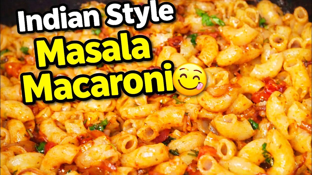Indian Style Masala Macaroni Recipe | 10 Minutes Street Style Macaroni | Easy Pasta Recipe