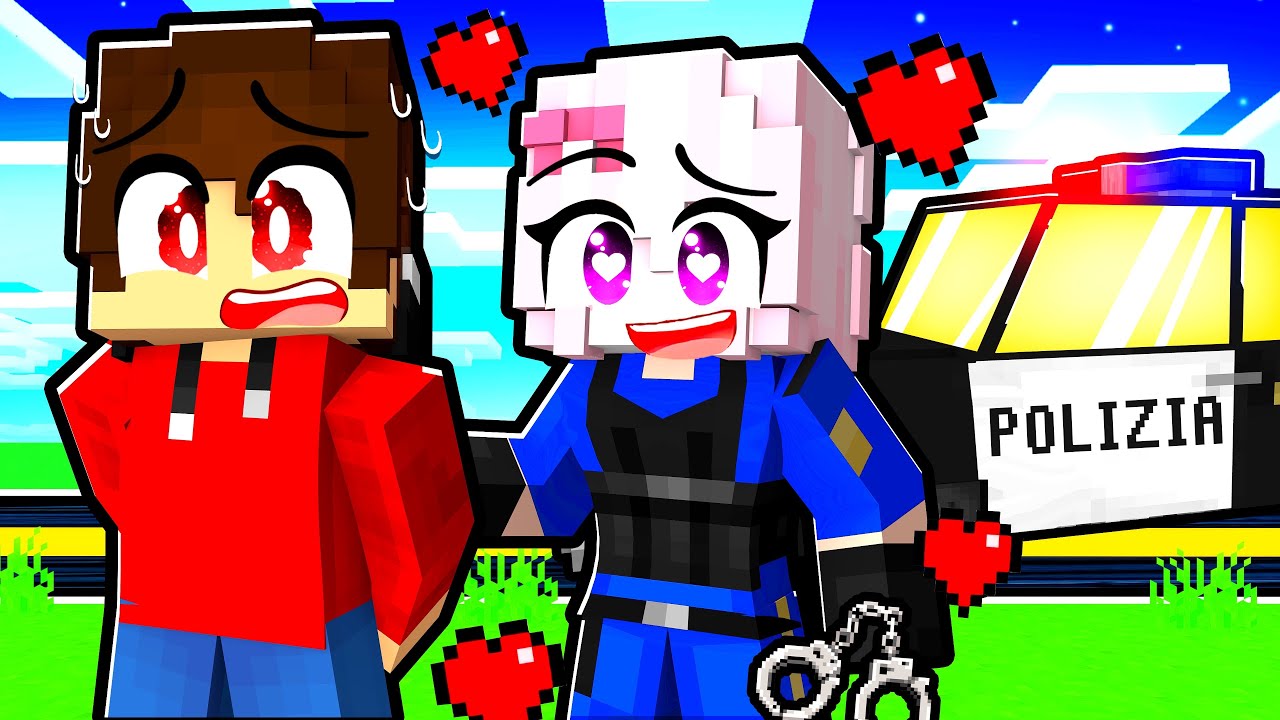 UNA POLIZIOTTA è INNAMORATA di ME in MINECRAFT!