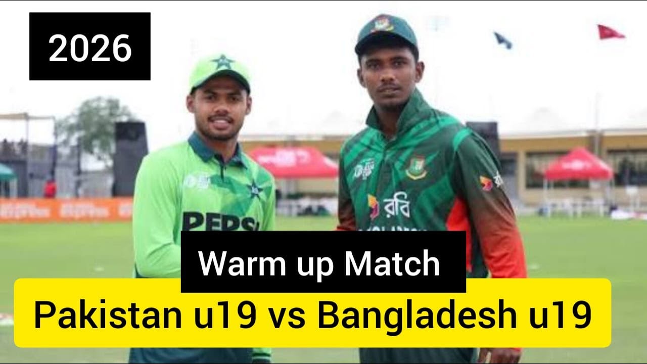 Pakistan u19 vs Bangladesh u19 World cup Warm Up Match Analysis 2026