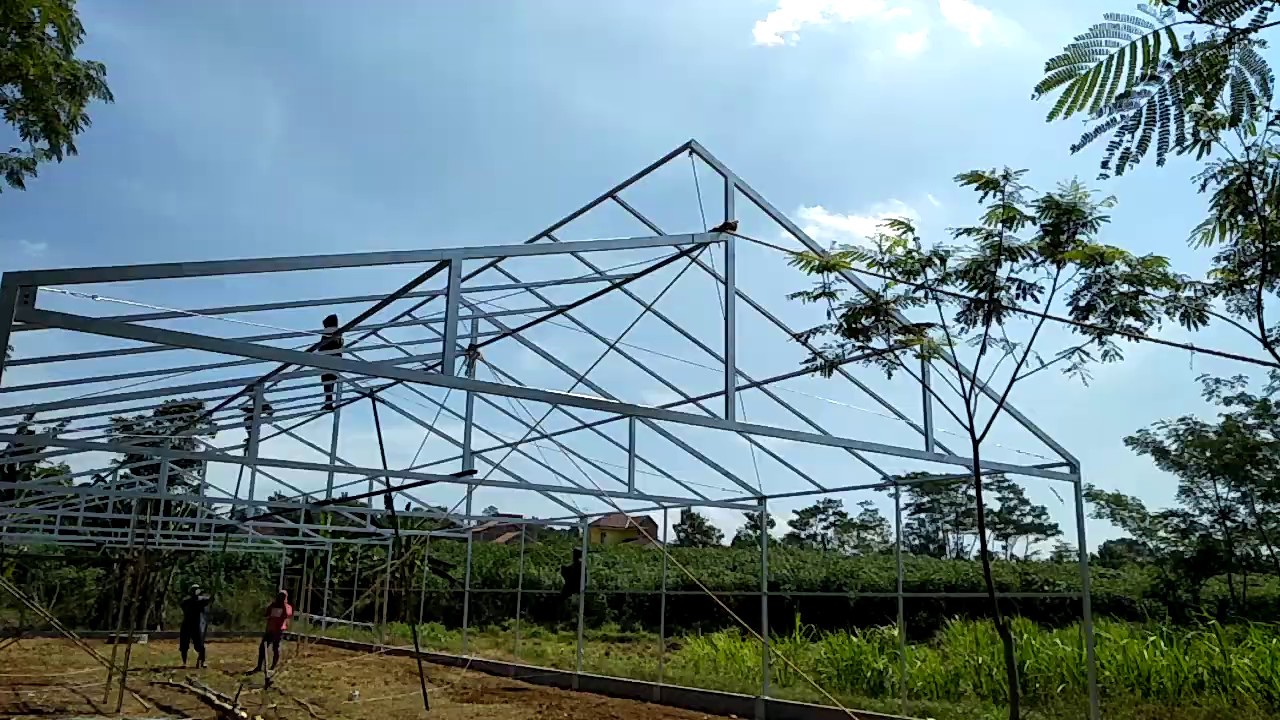 PEMBUATAN GREEN HOUSE HIDROPONIK SEPERTI MEMASANG MAINAN LEGO