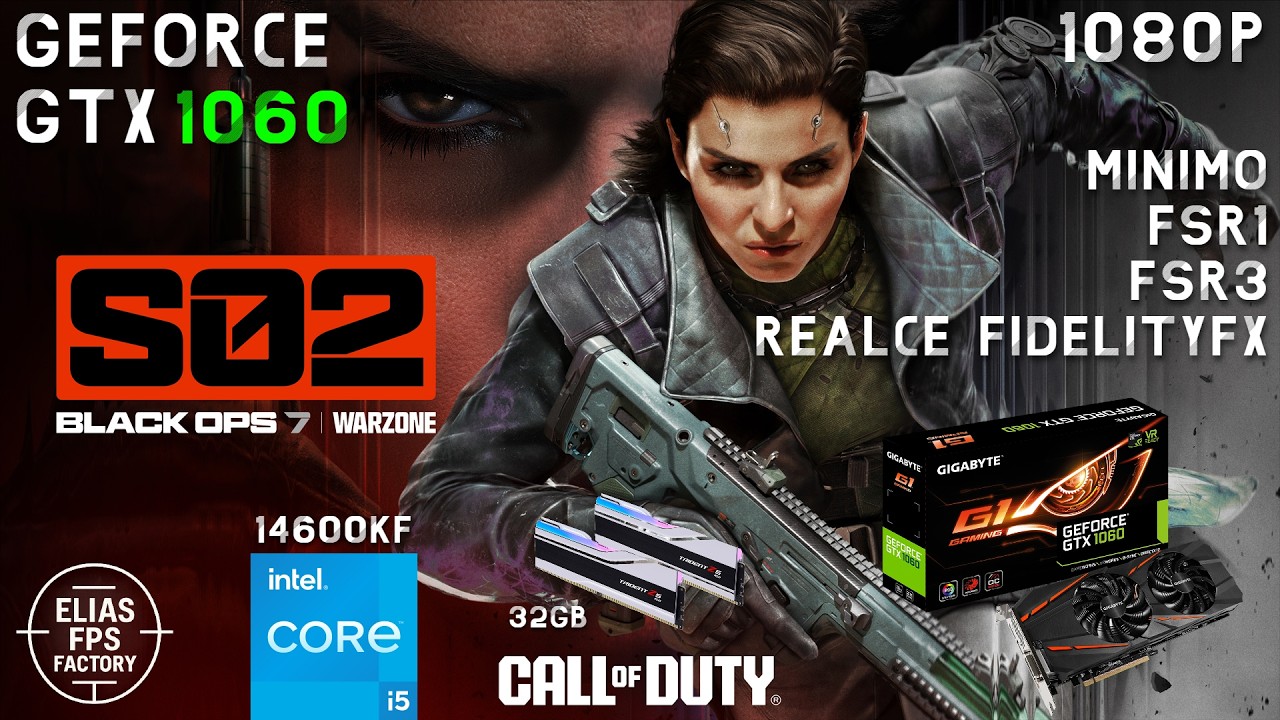 Call Of Duty WARZONE : GTX 1060 6GB OC | Prueba de rendimiento | 1080P