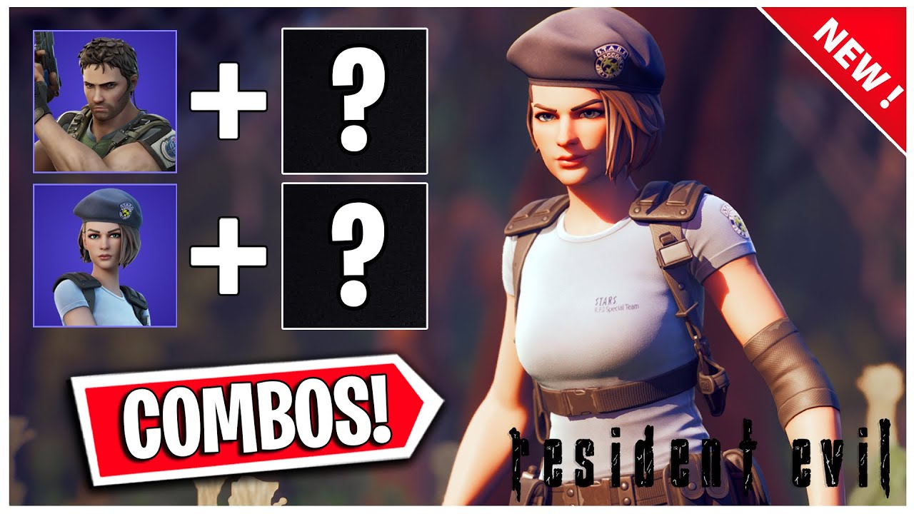 *NEW* RESIDENT EVIL COMBOS in Fortnite (Full Set)