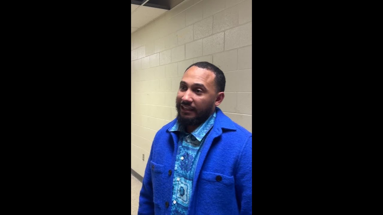 E.C. Glass coach DJ Best talks about beating Brookville to finish an undefeated regular season on