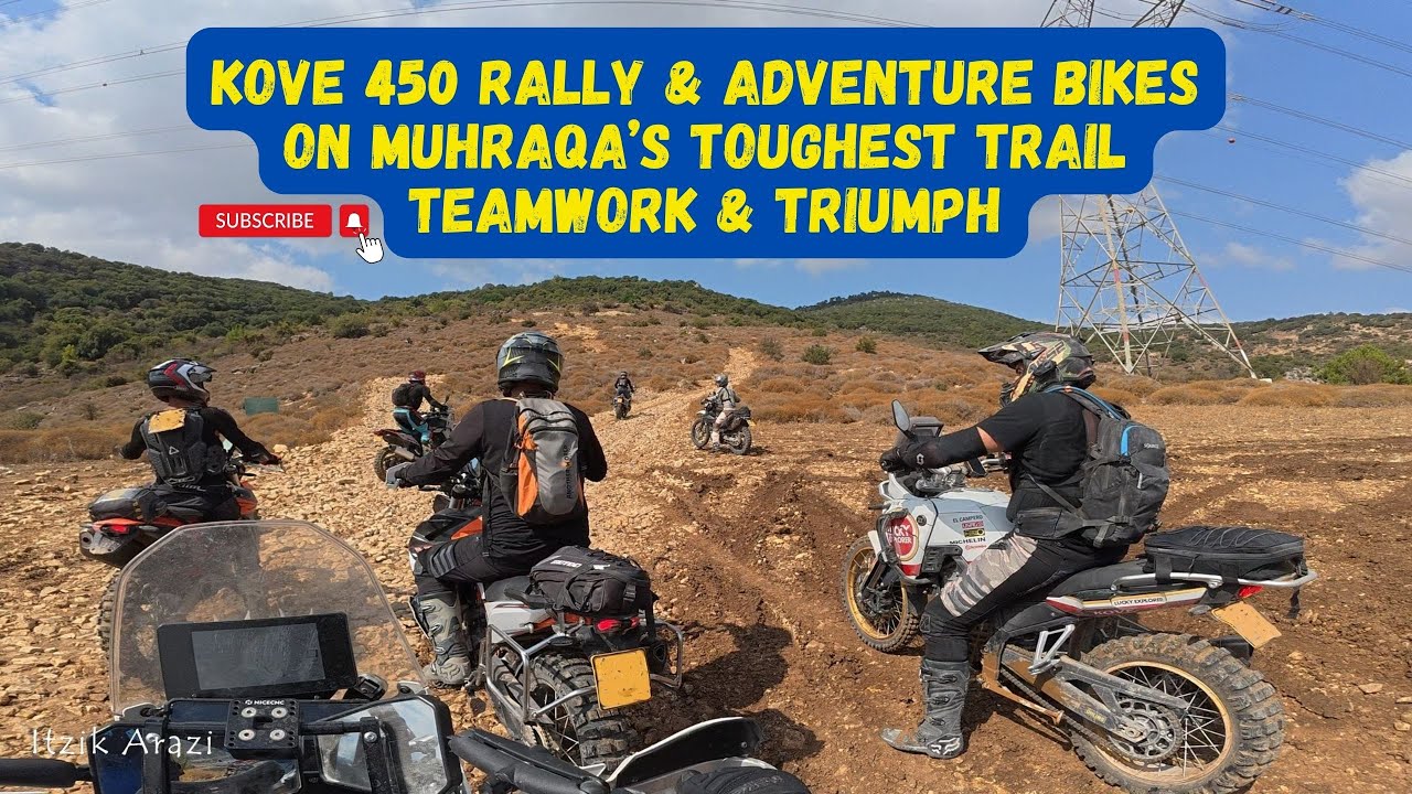 Kove 450 Rally & Adventure Bikes on Muhraqa’s Toughest Trail