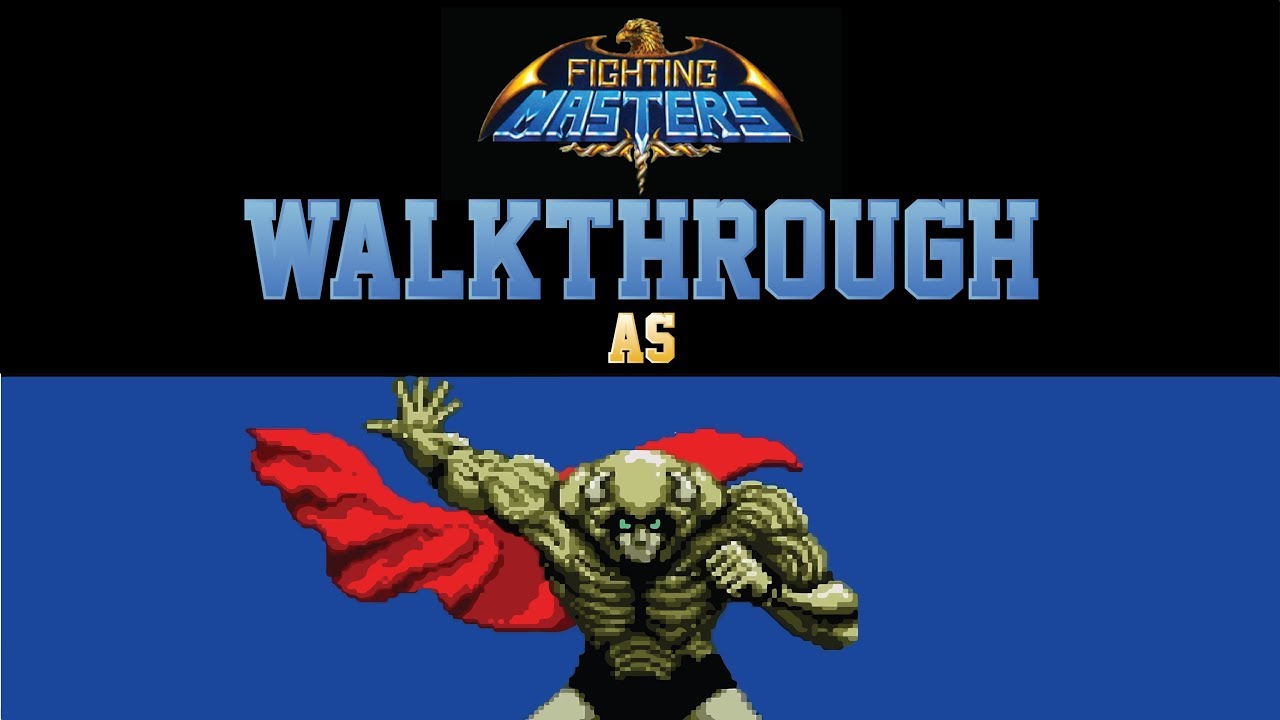 Fighting Masters Sega Genesis Valgasu Walkthrough | ALLSTARGAMER