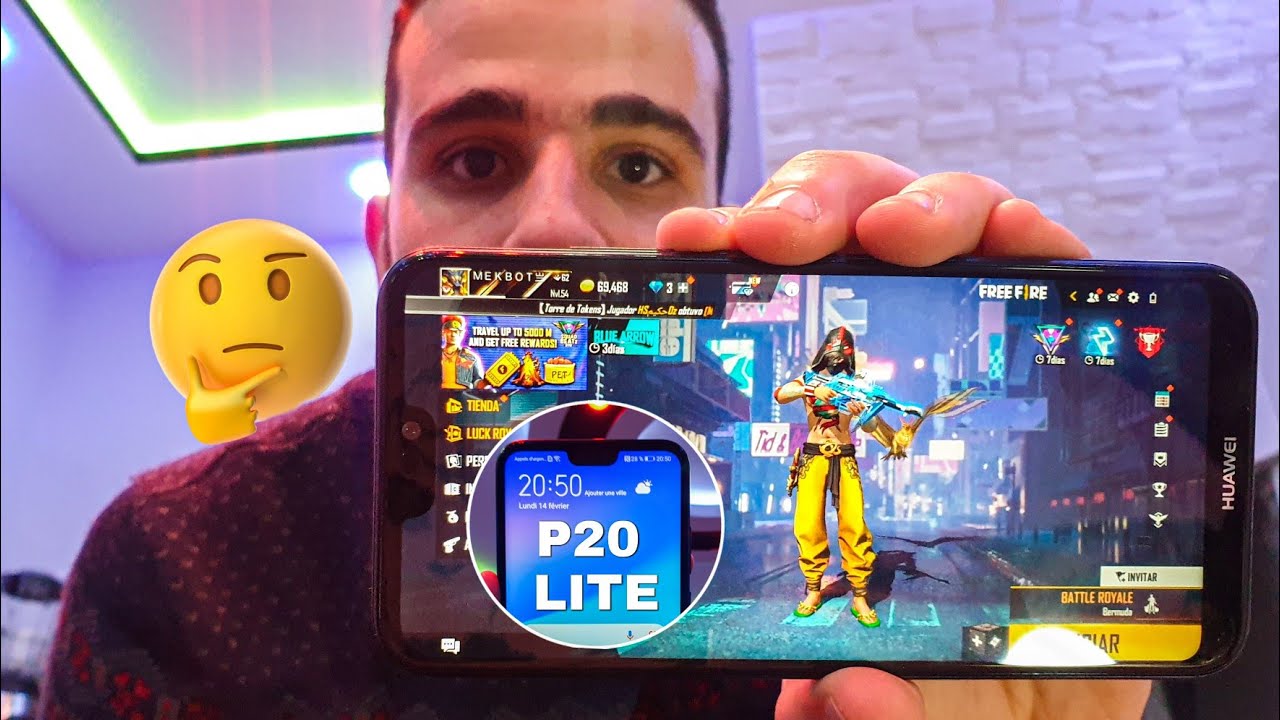 تجربة هاتف Huawei p20 lite free fire ملك الفئة المتوسطة و أدآء جيد 🔥🔥📱