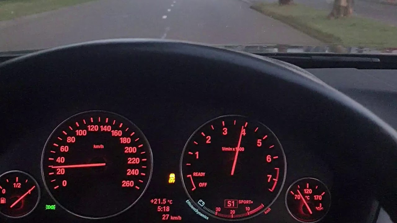 BMW F30 320i *0-100 KM/H ACCELERATION* Stage 1