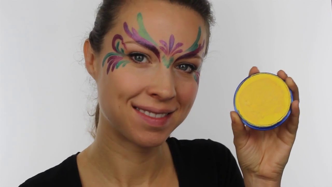 Snazaroo Advanced Carnival Mask Face Paint Tutorial