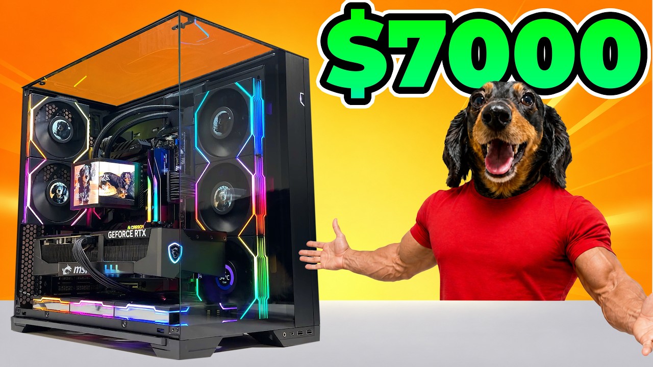Watch Me Build a Subscriber's $7,000 Dream RTX 5090 PC