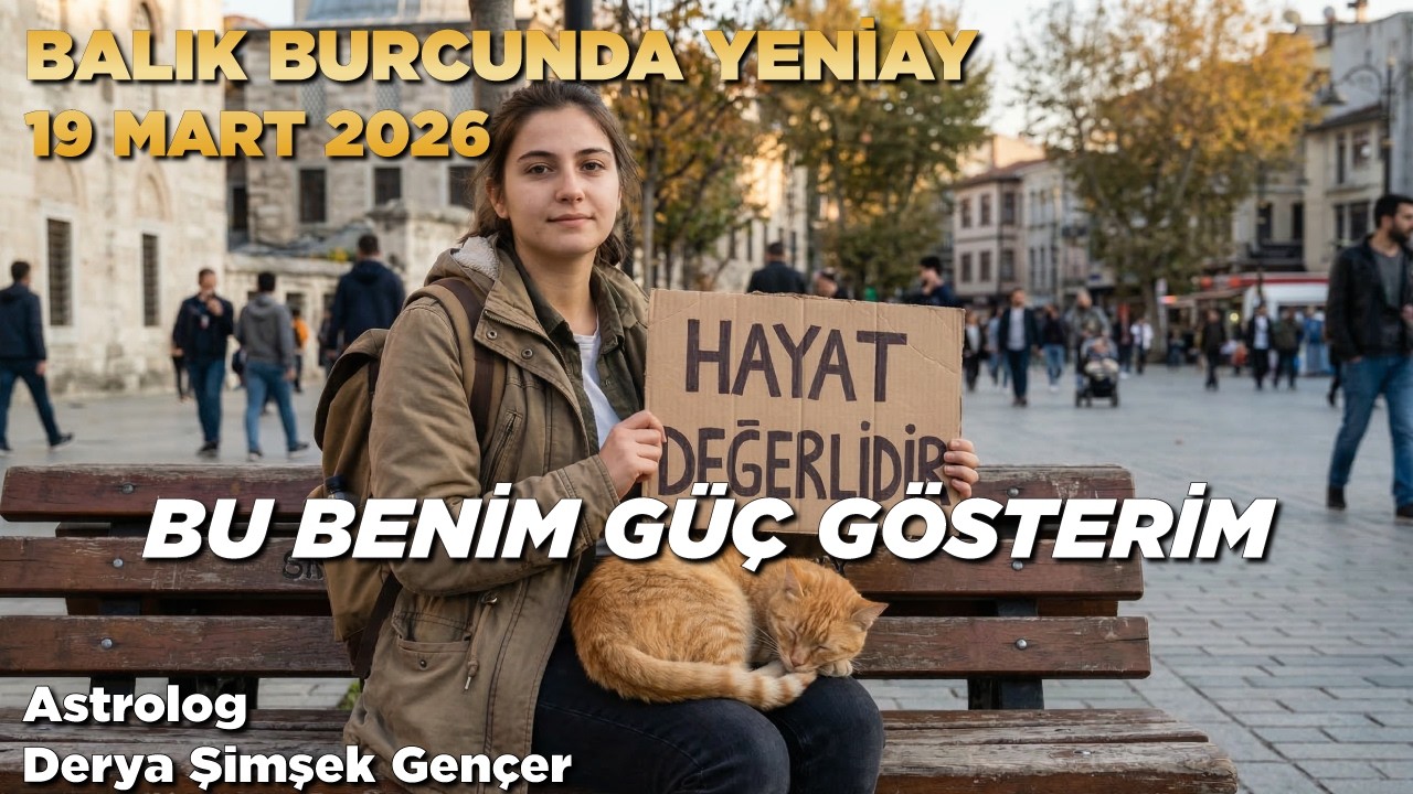 19 Mart 2026 / Balık Burcunda Yeniay / Bu Benim Güç Gösterim