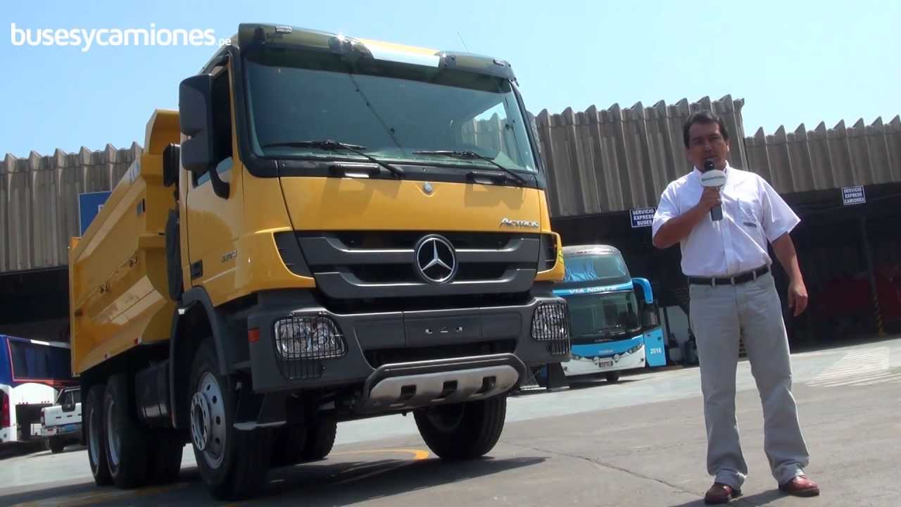 Mercedes -  Benz Actros 3344K 2013 l Video en Full HD l Presentado por BUSESYCAMIONES.pe