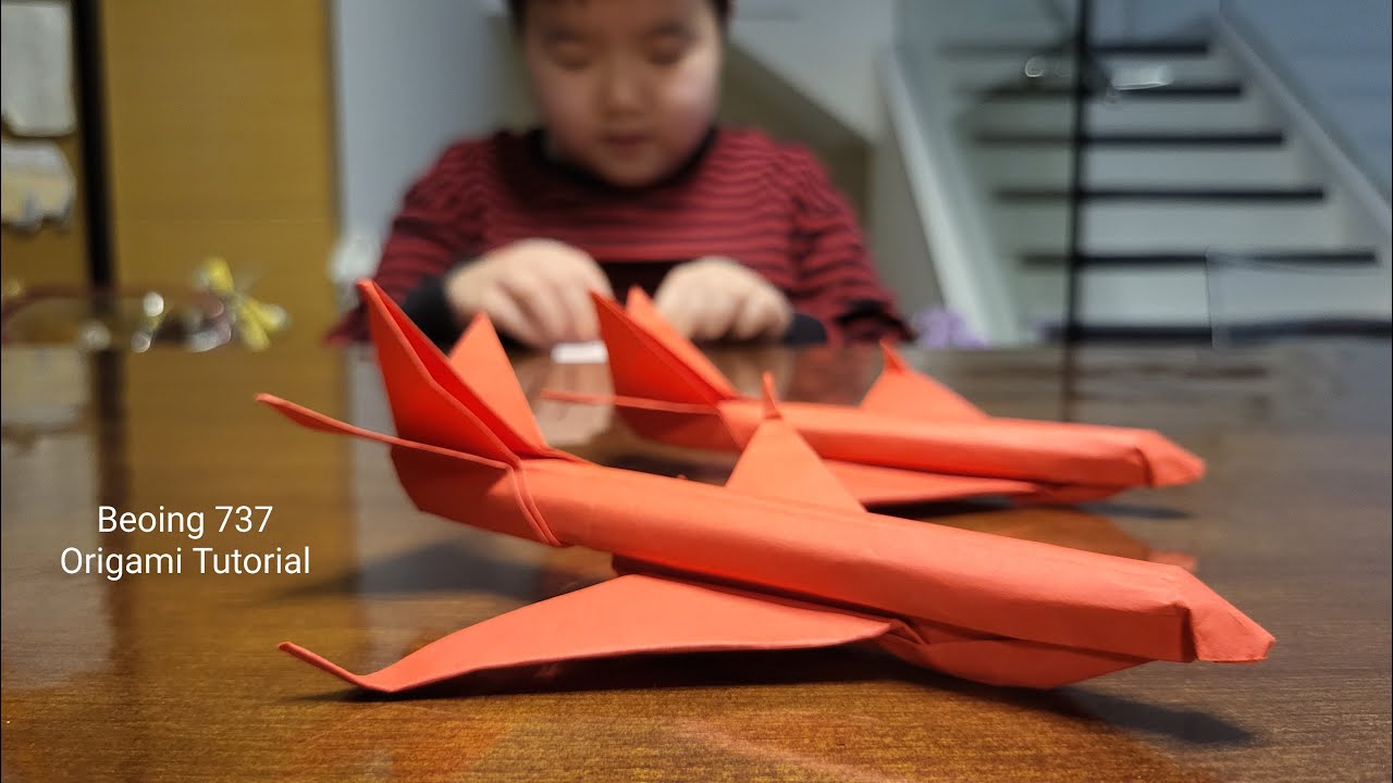 737 Origami Tutorial