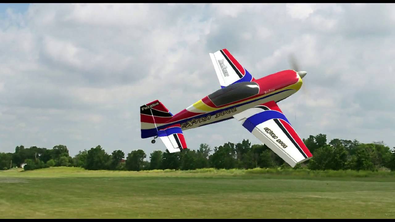 RC flight simulator - 3D maneuvers