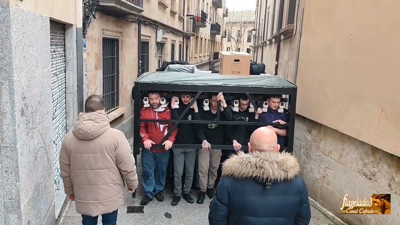 Ensayo paso Jesús de la Pasión 2026, Salamanca
