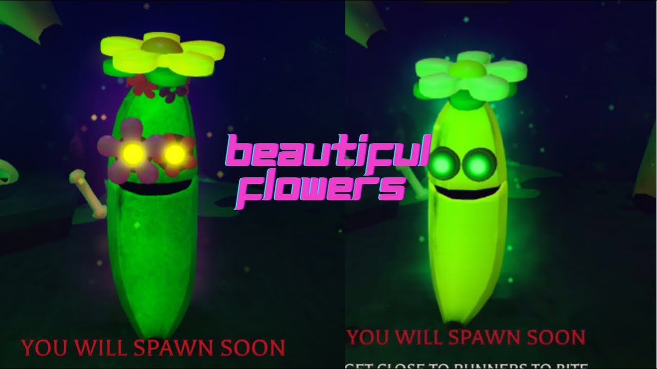 (Banana eats) Beautiful Easter flowers