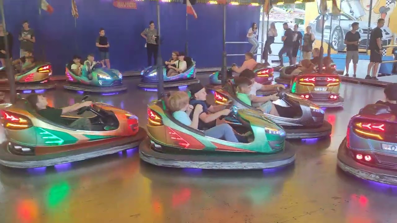 Autoscooter Crash Zone - Göbel (Offride) / Herbstmarkt Landau 2023 / Kirmes Fahrgeschäft