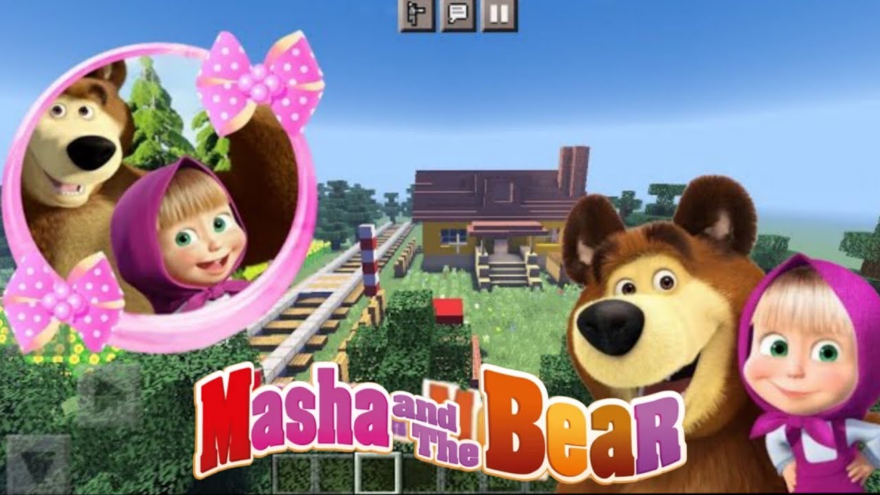 Map Masha And The Bear🐻 On Minecraft | Minecraft | Masha And The Bear 🐻